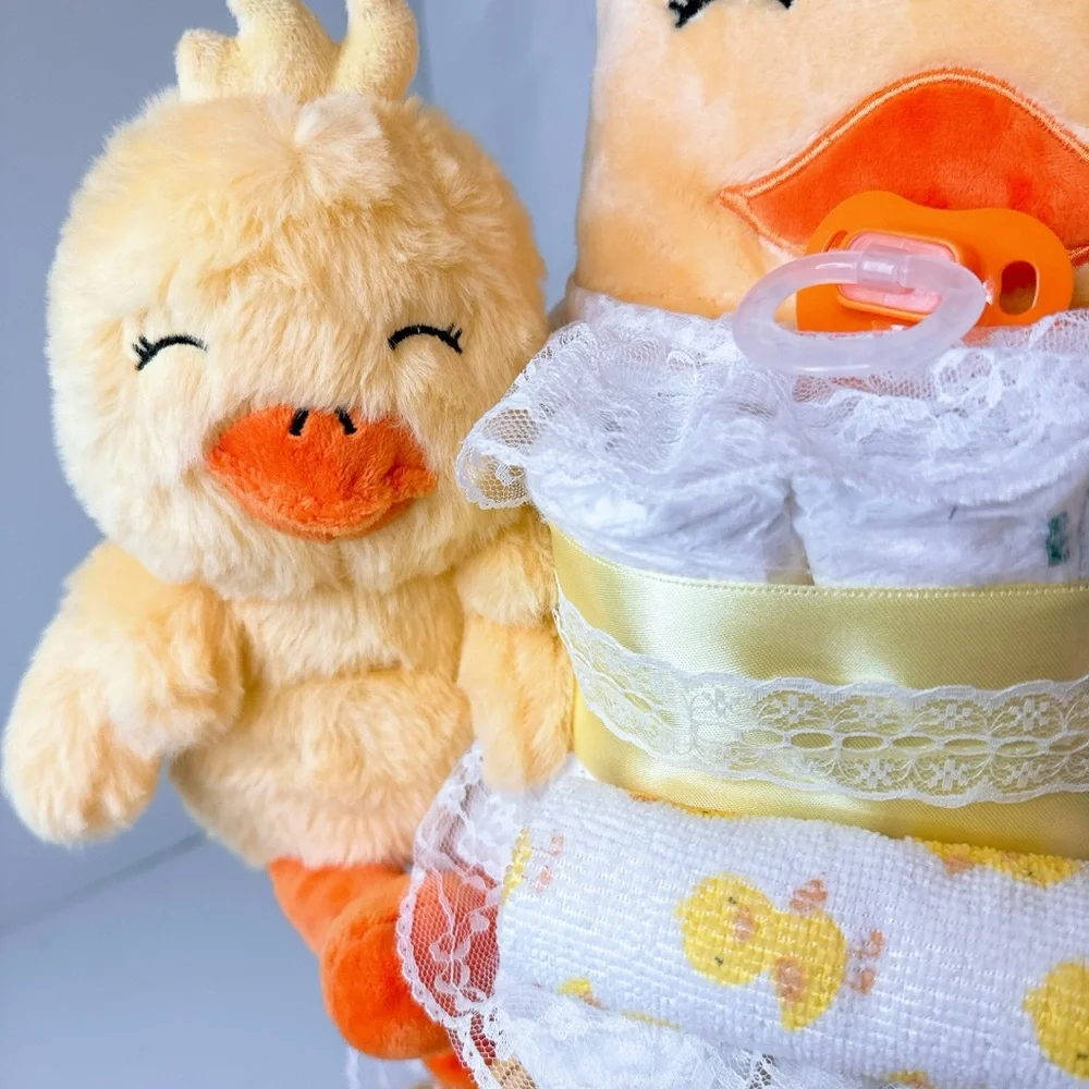 Duck Diaper Cake, Farm baby Shower Gift